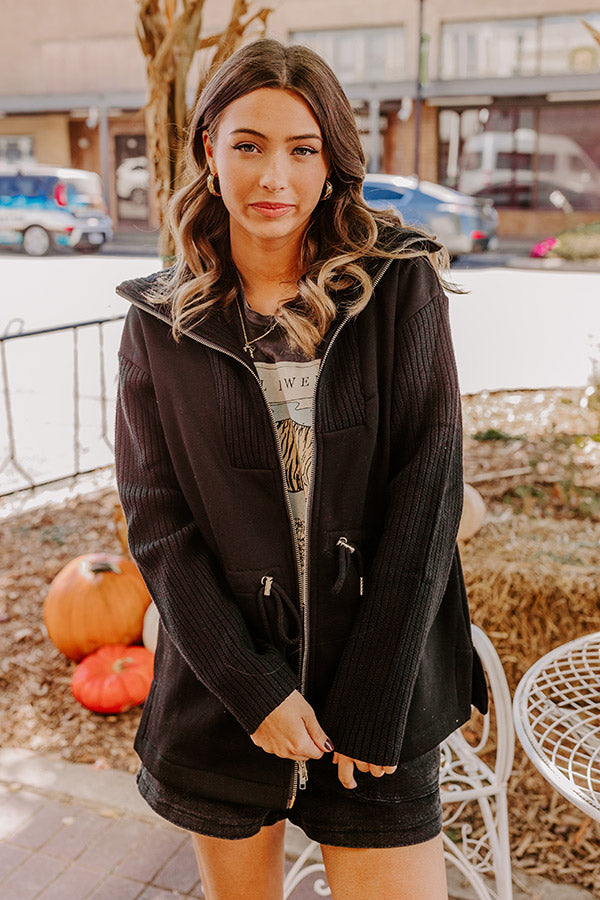 Fall Stroll Drawstring Jacket Image - 5