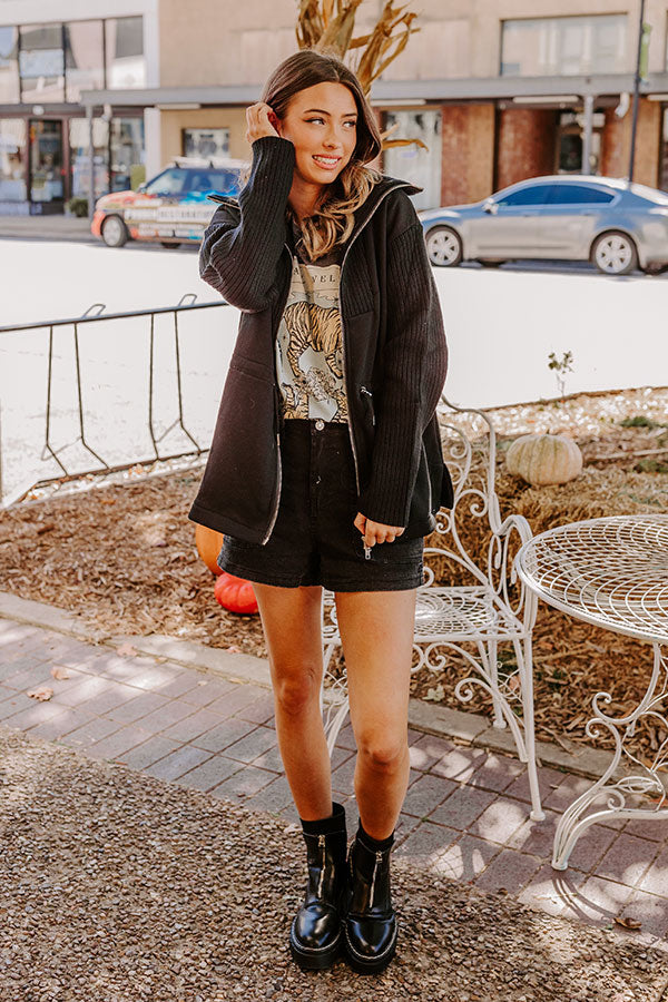 Fall Stroll Drawstring Jacket Image - 4