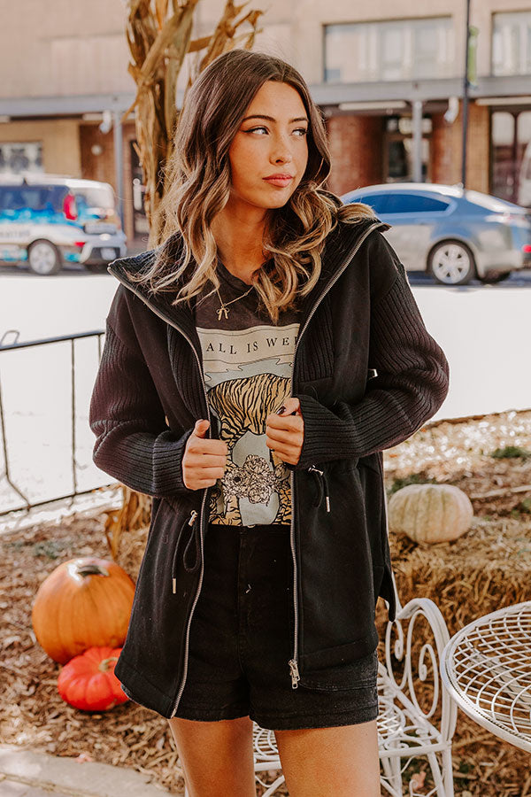 Fall Stroll Drawstring Jacket Image - 1