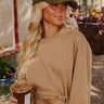 Easy To Style Sherpa Baseball Cap in Olive Image - 1