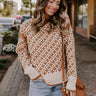 Chalet Chic Knit Sweater in Camel Image - 1