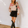Boho Lifestyle Floral Top Image - 1