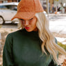 Easy To Style Sherpa Baseball Cap in Cinnamon Image - 1