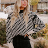 Chalet Chic Knit Sweater in Black Image - 1