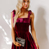 Twilight Gatherings Velvet Mini Dress Image - 1