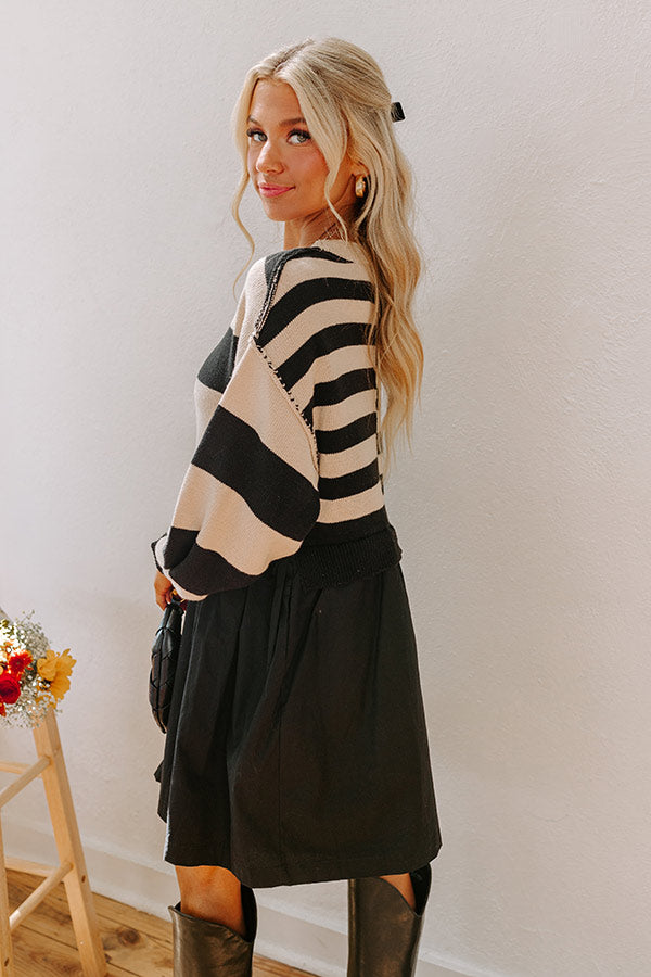 Vibe Check Knit Mini Dress Image - 5