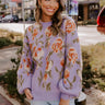 Simply Sweet Floral Knit Sweater Image - 1