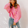 Cozier Than Ever Wool-Blend Sweater in Pink Image - 1