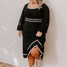 Sweet Whispers Knit Midi Curves Image - 1
