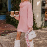 Espresso Martini Sweater Dress in Pink Image - 1
