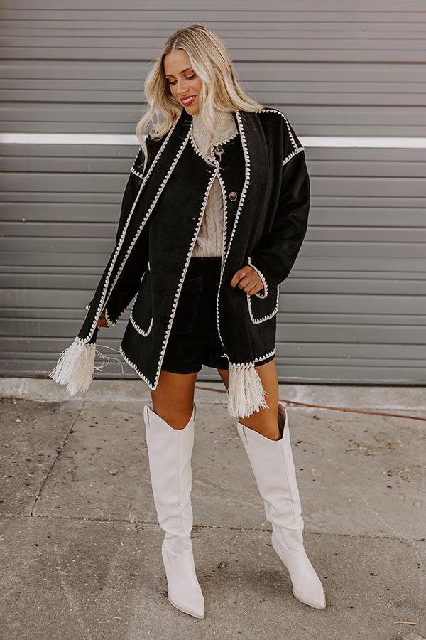 Hot Cocoa Crawl Jacket and Scarf Set Image - 2