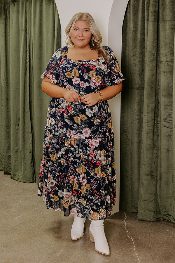 Sauvignon Style Floral Midi Curves Image - 1