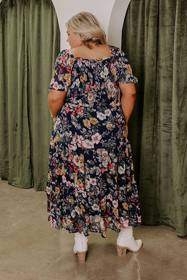 Sauvignon Style Floral Midi Curves Image - 3