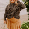 Charming Encounters Knit Sweater Top Curves Image - 1