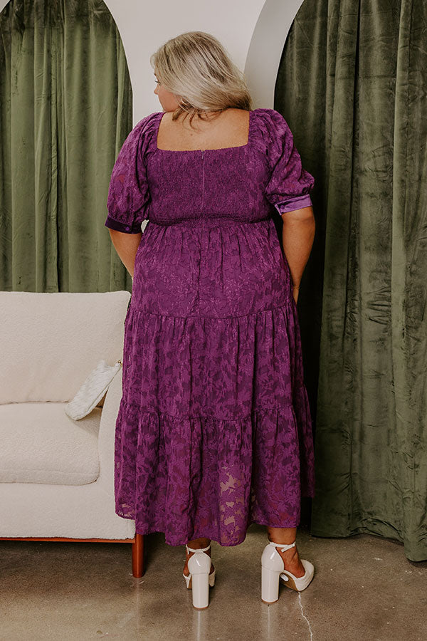 Tuscan Vineyard Jacquard Midi Curves Image - 3