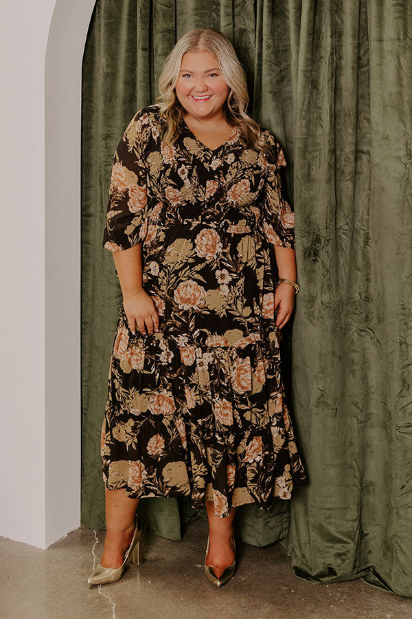 Ethereal Moments Floral Midi Curves Image - 5