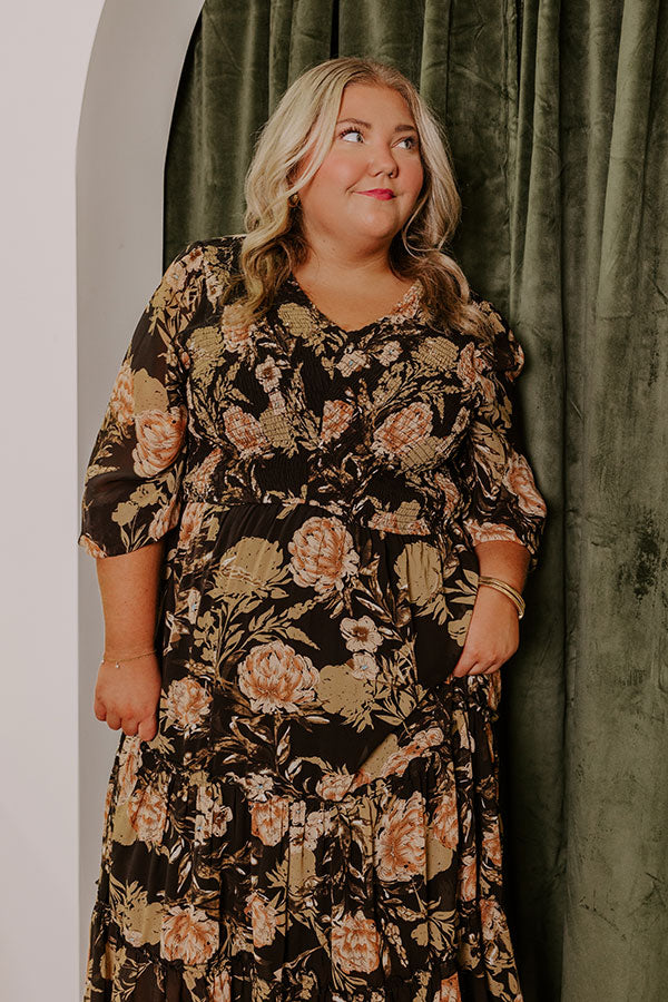 Ethereal Moments Floral Midi Curves Image - 2