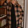 Peppermint Kisses Flannel Tunic Dress In Black Curves Image - 1
