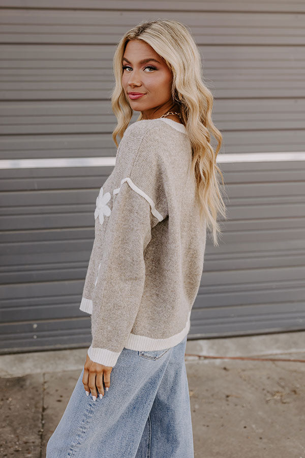 Skip To The Good Part Knit Sweater Image - 4