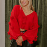 The Final Rose Knit Sweater Top Image - 1