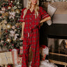 Pretty In Plaid Pajama Top Image - 1