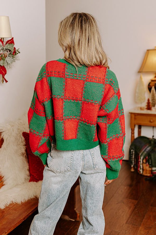 Check It Out Knit Sweater Image - 4