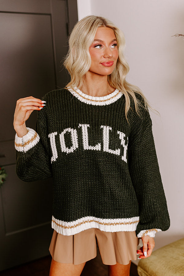 Green Jolly Sweater main image 1
