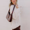 Cozy A La Mode Knit Sweater in Cream Image - 1