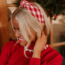 Holiday Harmony Tweed Headband in Plaid Image - 1
