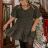 Fall Mixer Tweed Mini Dress Curves Image - 1