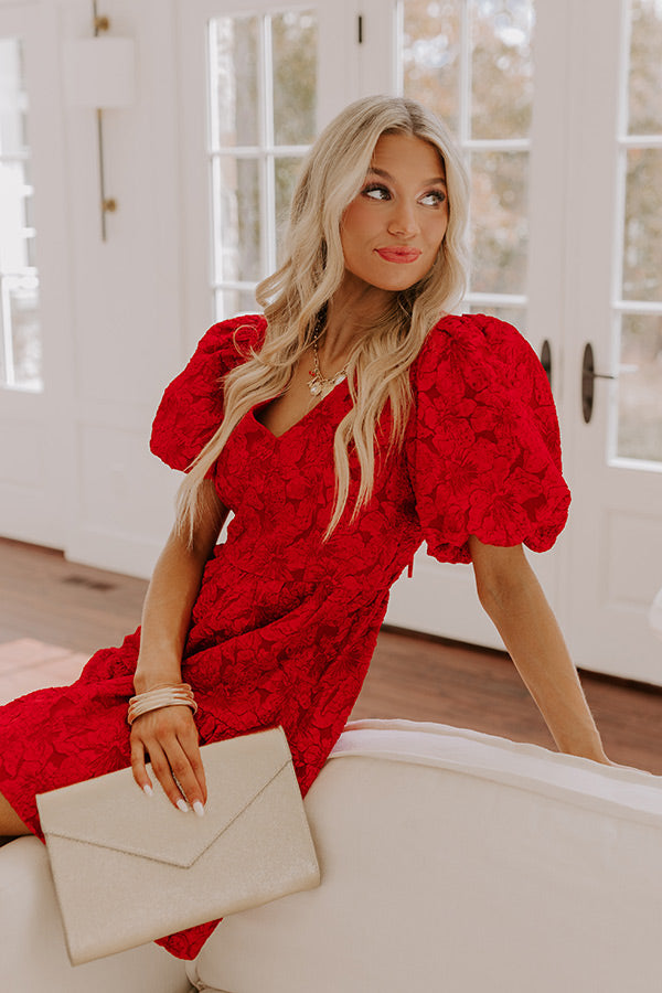 Simply Grand Jacquard Mini Dress Image - 2