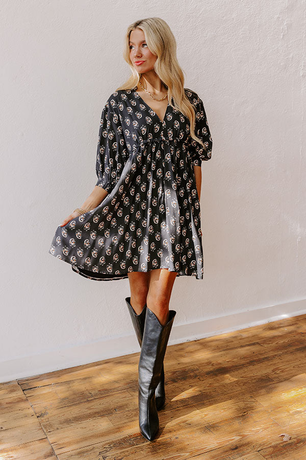 Downtown Happy Hour Floral Mini Dress Image - 1