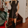 Exclusive Party Mini Dress in Black Image - 1