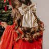 Sweet Smile Satin Bow Hair Clip Image - 1