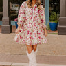 Sangria Sippin' Floral Mini Dress Image - 1
