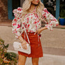Sangria Sippin' Floral Top Image - 1