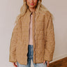 Cabin Cutie Corduroy Jacket in Blush Image - 1