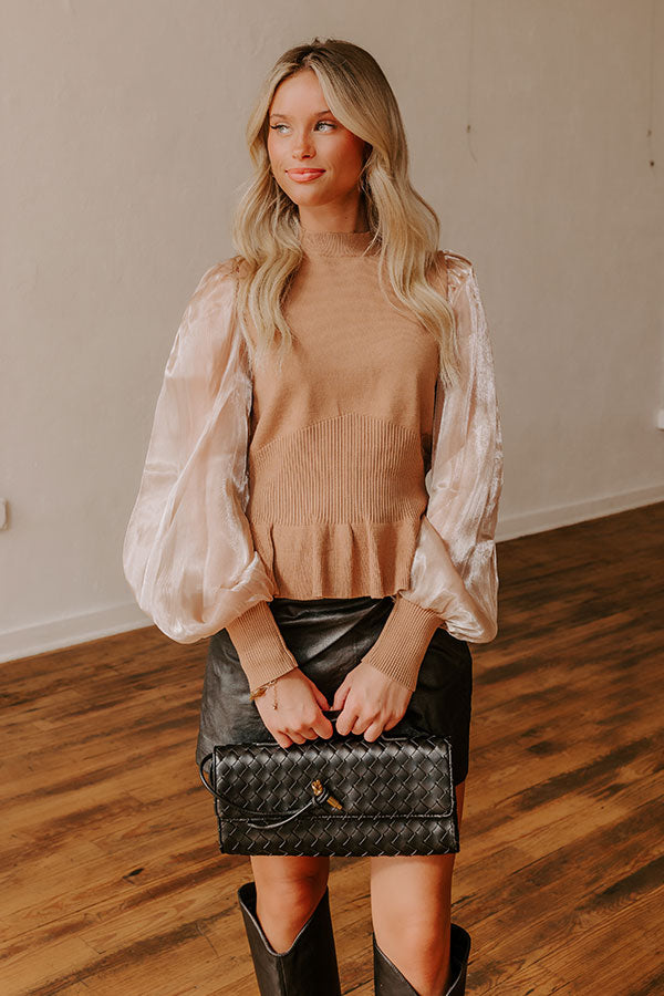 Martini Sippin' Knit Top Image - 1