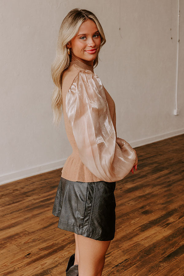 Martini Sippin' Knit Top Image - 4