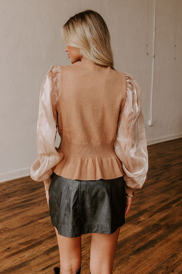 Martini Sippin' Knit Top Image - 5