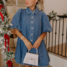 Flirty Feels Denim Mini Dress Image - 1