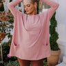 Always Cozy Sweater Top in Pink Image - 1