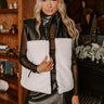 Headed To Aspen Faux Leather Reversible Vest Image - 1