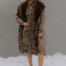 Aspen Mornings Puffer Coat in Chestnut Image - 1