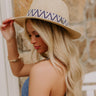 Coastal Cutie Raffia Woven Hat Image - 1