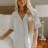 Lakeside Bliss Stripe Pajama Top Image - 1