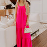Feeling Giddy Maxi Dress in Hot Pink Image - 1