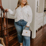 The Josie High Waist Wide Leg Crop Jean Curves Image - 1