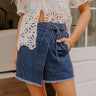 The Brielle High Waist Denim Skort Image - 1