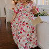 Vivid Vision Floral Maxi Dress Curves Image - 1
